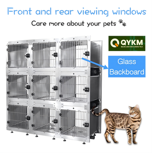 Jaula Modular Apilable para <span class=keywords><strong>Mascotas</strong></span> en Oferta, Tamaños Personalizados para Clínicas Veterinarias, Tiendas <span class=keywords><strong>de</strong></span> <span class=keywords><strong>Mascotas</strong></span>, Salones <span class=keywords><strong>de</strong></span> Belleza, Hospitales <span class=keywords><strong>de</strong></span> Animales, Exhibición <span class=keywords><strong>de</strong></span> Cría - Product Image 4