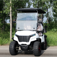 Voiturette de golf électrique personnalisable 8 places, adaptée aux usages multiples en milieu privé haut de gamme, idéale pour les opérations de réception et les événements en dune.