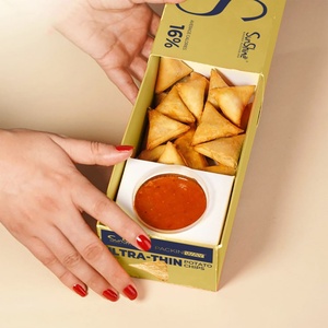 Sunshine Customized White Paper Snack <b>Box</b> Tall Wedding Party <b>Packing</b> Container for Cake Baking - Product Image 3