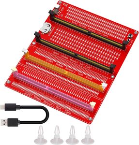 DDR3 <b>DDR4</b> DDR5 RDIMM UDIMM Memory <b>RAM</b> Tester With LED Indicators Card for Desktop PVC Material in Stock Stock Memory <b>Ram</b> Tester - Product Image 5