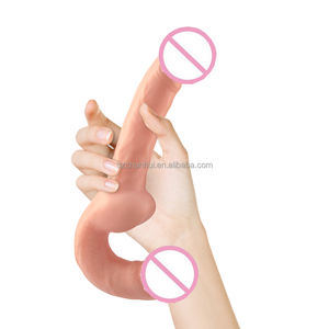 Fabrieksprijs Dubbel Hoofd Strapless <span class=keywords><strong>Dildo</strong></span> Lange Gelei Realistische Einde Flexibele Grote Penis Voor Vrouwen Masturbator Seksspeeltjes Lesbisch - Product Image 4