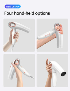 Secador de Pelo Profesional Iónico de 1500 Vatios con Motor de CC de Alta Velocidad, Mango Plegable, Boquilla para Cabello Rizado, 110,000 RPM, Logotipo Personalizado - Product Image 3