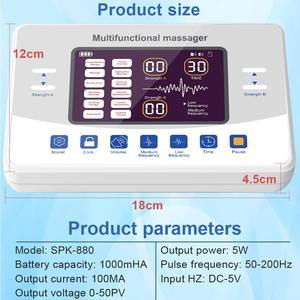 Dispositif de thérapie multifonctionnel en gros pour débloquer les méridiens Dispositif de thérapie par pouls cervical à domicile - Product Image 2