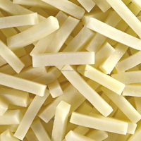Industriële Aardappel Proces Frietjes Snijden Reiniging Peeling 500 Kg/u 1000 Kg/u Bevroren Frietjes Productie Machine Lijn