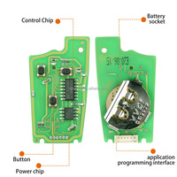 Clé télécommande universelle Xhorse XKAU01EN filaire pour AUDI, type 3 boutons