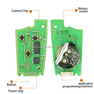 Llave Remota Universal Plegable Xhorse XKAU01EN con Cable para AUDI Tipo 3 Botones - Product Image 2