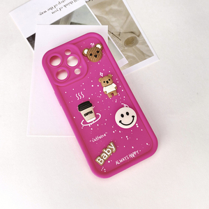 Para iPhone personalizado lindo Diy dibujos animados TPU funda de teléfono para iPhone 13 Pro Max <span class=keywords><strong>Samsung</strong></span> S24 Ultra/Redmi 13C/Xiaomi Poco X6 pro 14 - Product Image 6