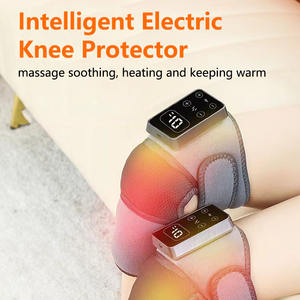 JH289, rodilleras de doble calefacción, recargable, compresa caliente, masaje, vibración, calor, dispositivo de masaje para articulaciones de rodilla de piernas viejas y frías - Product Image 2
