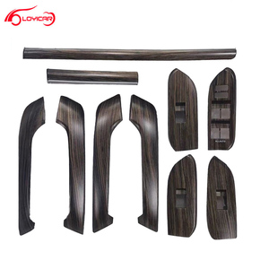 Parti <span class=keywords><strong>Interne</strong></span> per Auto Toyota Land Cruiser Prado 150 2010-2022, <span class=keywords><strong>Copri</strong></span> <span class=keywords><strong>Maniglie</strong></span> Porta, Strisce Decorative <span class=keywords><strong>Interne</strong></span> di Ricambio - Product Image 1