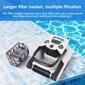 Máquina de succión para piscinas, limpiador automático de circulación de agua, potente succión, limpieza de paredes, 220V - Product Image 2
