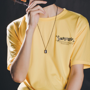 Cubo in Titanio Forgiato, <span class=keywords><strong>Collana</strong></span> con Ciondolo Creativo a Forma di Mattone Retrò Europeo e Americano per <span class=keywords><strong>Uomo</strong></span> e Donna - Product Image 3