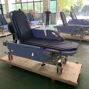 Lit de transport médical Shileva SLV-B4305, chariot patient réglable pour réanimation d'urgence et utilisation en gastroscopie - Product Image 3