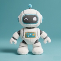Vente en gros usine : Jouets en peluche robot IA, Poupées mascotte robot personnalisées, Poupées imprimées, Jouets en peluche personnalisés