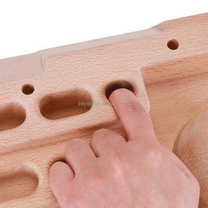 2024 Nouveau design Hangboard d'entraînement en bois pour l'<span class=keywords><strong>escalade</strong></span> Produit de sport et de divertissement à bas <span class=keywords><strong>prix</strong></span> - Product Image 6