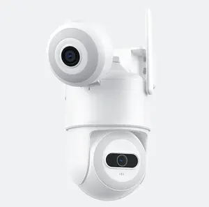 Regis Vollfarbe HD 8 MP Doppelobjektiv Bildschirm Überwachung und Ip-Kamera Ptz 4 K Außenbereich menschliche Überwachung Cctv WLAN-Sicherheitskamera