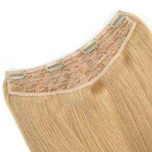 Extensions de cheveux brésiliennes à clips 100% vierges Remy de qualité supérieure, double trame, lisses, sans couture, une seule pièce - Product Image 2