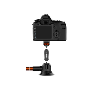 COMAN DP30 3&quot;4.5&quot;Suction Cup Camera Mount Air Pump Vacuum Suction Mount for Action Camera/DSLR/Camcorders/Phone - Product Image 1