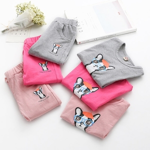 Nouveau pantalon thaïlandais premium pour bébé en coton avec t-shirt pour chien, fournisseur de body pour bébé fille japonaise - Product Image 5