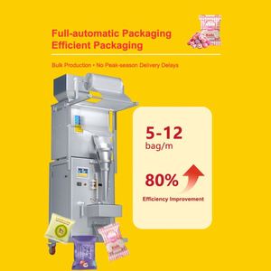 Machine d'emballage verticale automatique pour fèves, noix, café, graines, riz, <span class=keywords><strong>sucre</strong></span>, sel, granulés – Scelleuse et remplisseuse - Product Image 5