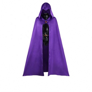 Disfraz de Superhéroe Teen Titan Promocional para Adolescentes, Conjunto Completo de Cosplay de Raven-Boy con Accesorios para Halloween - Product Image 6