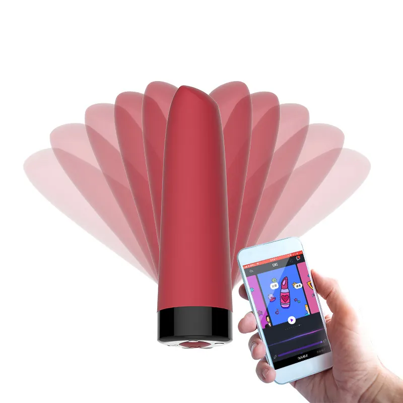 Mini pintalabios inalámbrico con Control remoto para mujer, vibrador, estimulador del clítoris, juguete sexual, vibradores