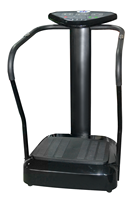Plateforme de vibration corporelle intégrale HSM 500W pour usage domestique – Machine d'exercice Crazy Fit pour entraînement et massage vertical