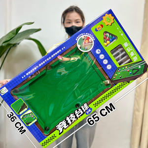 Mini Mesa de Futbolín de Plástico, Juego de Mesa Interactivo, Caja de Regalo Educativa, Juego de Entretenimiento Familiar Portátil - Product Image 4