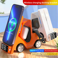 Support universel créatif pour téléphone portable avec recharge sans fil, moderne, le moins cher, électronique grand public, vente chaude, support de bureau extérieur