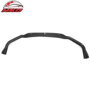Convient pour Lexus IS F Sport Sedan 2014-2016 IKON 2 Style Lèvre de pare-chocs avant Noir brillant - Product Image 6