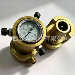เกจวัดแรงดันไฮดรอลิก DZ 60 0-60 MPa สำหรับการวัดแรงต้านทานการรองรับในเหมืองถ่านหิน - Product Image 3