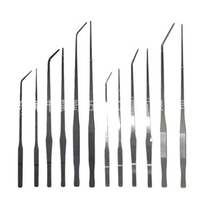 Herramientas para explorar la playa, pinzas para plantas acuáticas, alicates de limpieza de acuarios de acero inoxidable extendidos, alimentación de reptiles, herramientas para manipular con seguridad conchas - Product Image 1