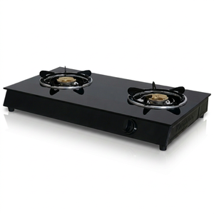 Kangaroo Gas <b>Stove</b> glass body, Magneto Made in Vietnam Double burner Cooker <b>Stove</b> Tabletop Double Gas Cooker Kitchen - Product Image 2