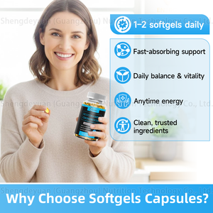 Cápsulas de cápsulas blandas de glucosamina condroitina OEM con suplementos de colágeno <span class=keywords><strong>y</strong></span> <span class=keywords><strong>magnesio</strong></span> para la salud de las articulaciones <span class=keywords><strong>y</strong></span> la piel de los adultos - Product Image 4