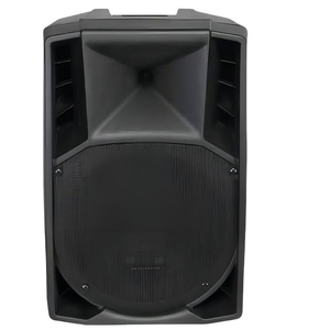 Classic Dj 15 Inch Empty Plastic Speaker Cabinet Box Cheap Sound Equipment Bluetooth Speaker Waterproof Shell Enclosure