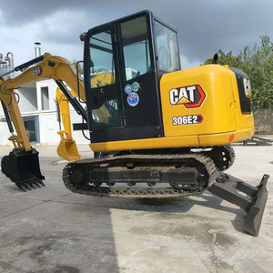 รถขุดตีนตะขาบ CAT306E2 6 ตัน มือสอง พร้อมชิ้นส่วนไฮดรอลิกของ Kawasaki บุ้งกี๋ขุดขนาด 0.3 เมตร รุ่นปี 2022 - Product Image 4