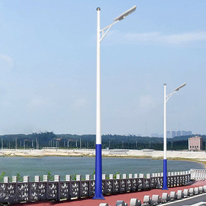 Farola Solar Integrada de 60W LED con Celda Solar Mono Si, Material de Aluminio, Iluminación Exterior para Carreteras - Product Image 1