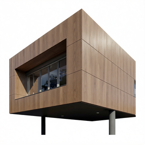 Panel ACM con Revestimiento de PE Color Nogal, Modelo 6704, Ancho 1250mm / 1500mm, para Fachada Exterior de Centro de Convenciones, Tamaño Personalizado - Product Image 2