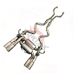 Vortex ระบบท่อไอเสียสเตนเลสสตีลแบบ catback วาล์วอิเล็กทรอนิกส์ valvetronic ควบคุมระยะไกลสำหรับ M3 E92 E93 4.0L โรงงาน - Product Image 2