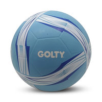 GOLTY GSR-1012C Taille 5 Poids 400-420G et Circonférence 680-700MM Matériel en caoutchouc Durable Imperméable Football