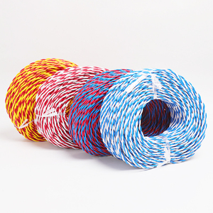 <span class=keywords><strong>Jiayou</strong></span> RVs rys สายเคเบิลคู่แบบยืดหดได้สายทองแดงสองสีทนไฟสายคู่พีวีซีสายสัญญาณเตือนแบน - Product Image 1