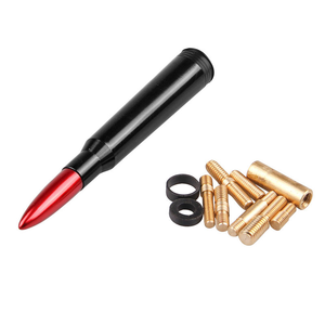 11Pcs Bullet Antenna Brass Aluminum CNC Precision Installation Hardware Kit Universal American Pickup Truck Mounting Adapters - Product Image 5