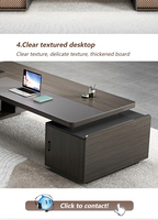 Mobilier de bureau comprenant des chaises de bureau et des bureaux d'ordinateur pour la maison ou le bureau