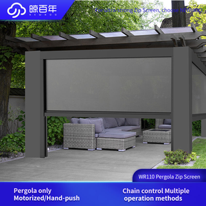 <span class=keywords><strong>Tende</strong></span> Elettriche Esterne Antivento Impermeabili con Protezione UV per Patio, Veranda e Terrazze Australiane - Product Image 2