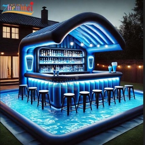 Carpa Inflable Zhenmei Tipo Bar/Pub para Piscina, Material de PVC de 0.6mm, Tamaño de 5m-10m - Product Image 2