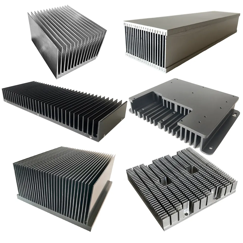 Factory price rapid sample custom design extrusion heatsink aluminum heat sink