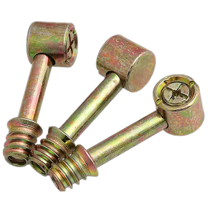 Tornillos de Bloqueo de Leva M6 para Muebles, Conectores <span class=keywords><strong>4</strong></span> en 1, Pernos y Tuercas para Cama y Cuna - Product Image 2