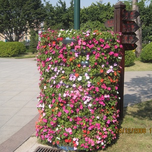 Lampadaire de décoration paysagère, pot de fleurs empilable, jardinières verticales d'extérieur - Product Image 6