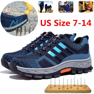 Scarpe antinfortunistiche per uomo <span class=keywords><strong>donna</strong></span> Sport all'aria aperta camminate calzature protettive scarpe da lavoro con punta in acciaio antiscivolo - Product Image 6