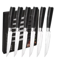 Couteaux à steak personnalisés-Couteaux de chef OEM/ODM personnalisés avec logo
