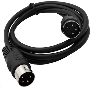 Nhà Máy bán hàng OEM/ODM DIN <span class=keywords><strong>4</strong></span> pin Nam đến Nam cắm Midi mở rộng AV Adapter cung cấp điện cáp cho âm thanh kỹ thuật số các thiết bị - Product Image 1